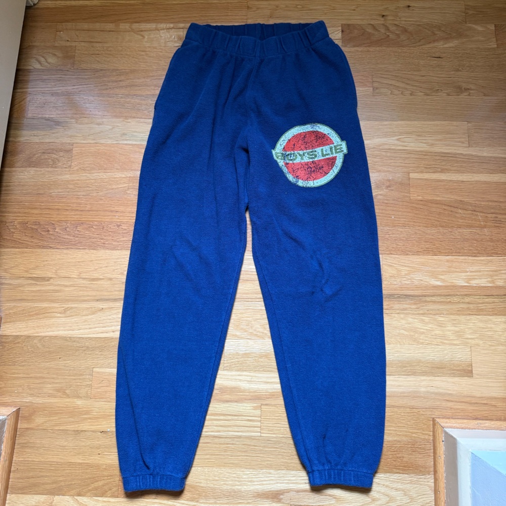 Boys Lie Navy Sweatpants